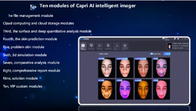 8 analisador facial mega 128GB dos cuidados com a pele da câmera 3000 do espectro 3d