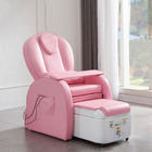 Cadeira luxuosa da massagem dos termas do pé do dissipador do pedicure para o espaldar do salão de beleza do prego ajustável