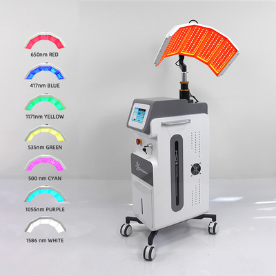 7 tratamento antienvelhecimento da acne da máquina da terapia da luz do diodo emissor de luz do salão de beleza PDT da cor